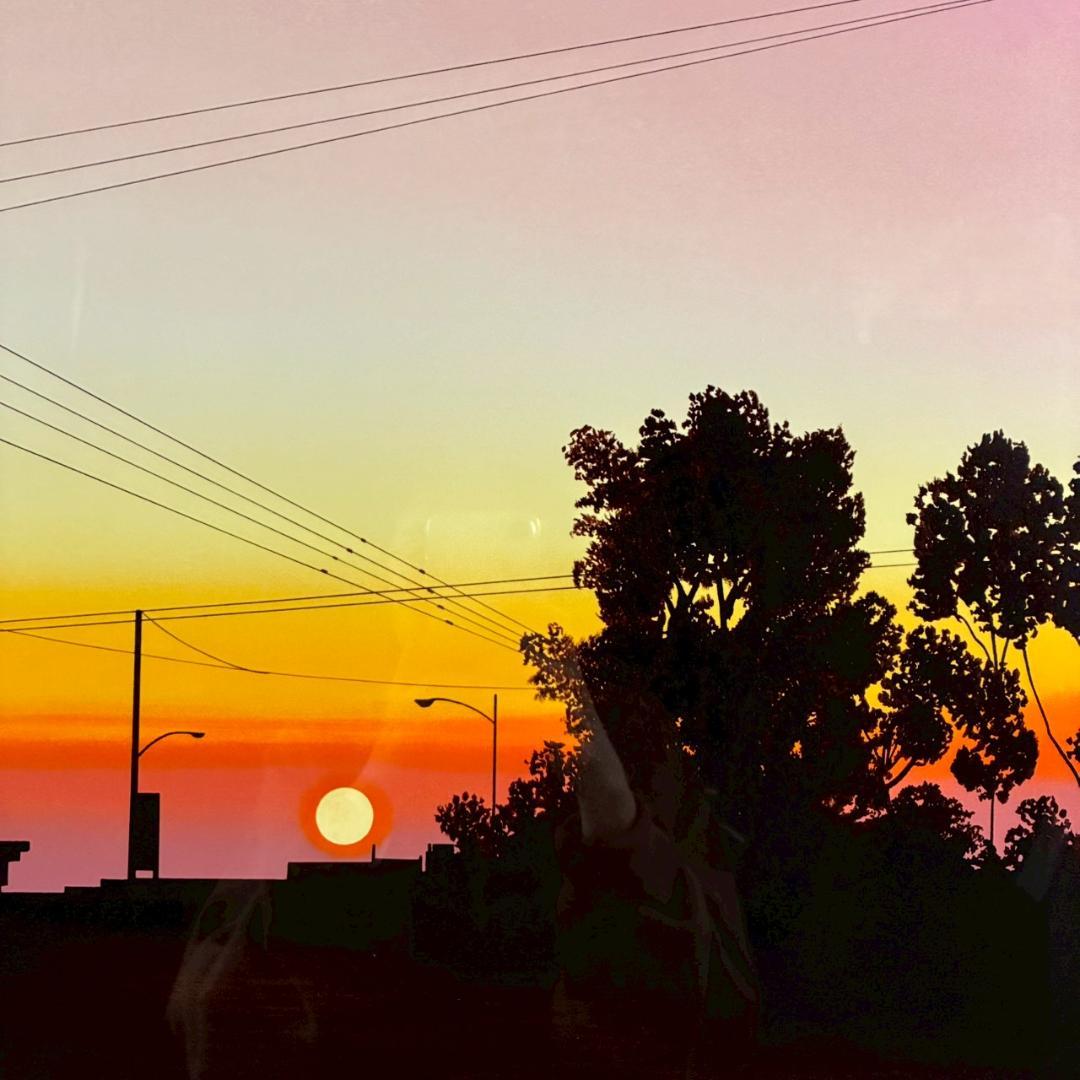 美品 ミッシェル・バテュ「海岸線」シルクスクリーン 大作 直筆サイン