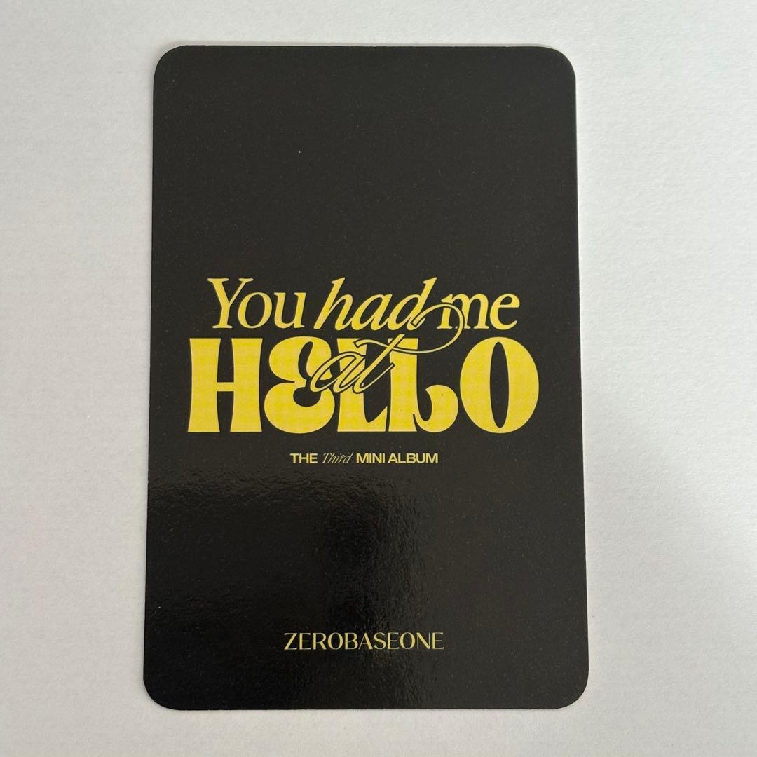 ZEROBASEONE テレ ktown4u ラキドロ 縁なし メガネ トレカ - メルカリ