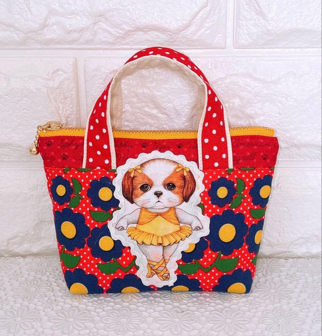 トート風ミニポーチ＆まぁるい巾着♡リトルバレリーナ❤︎コヤンイサムチョン