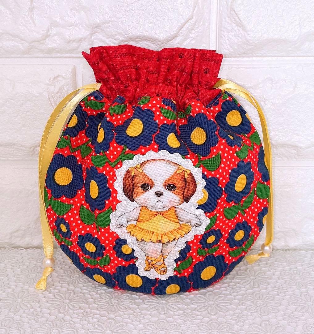 トート風ミニポーチ＆まぁるい巾着♡リトルバレリーナ❤︎コヤンイサムチョン