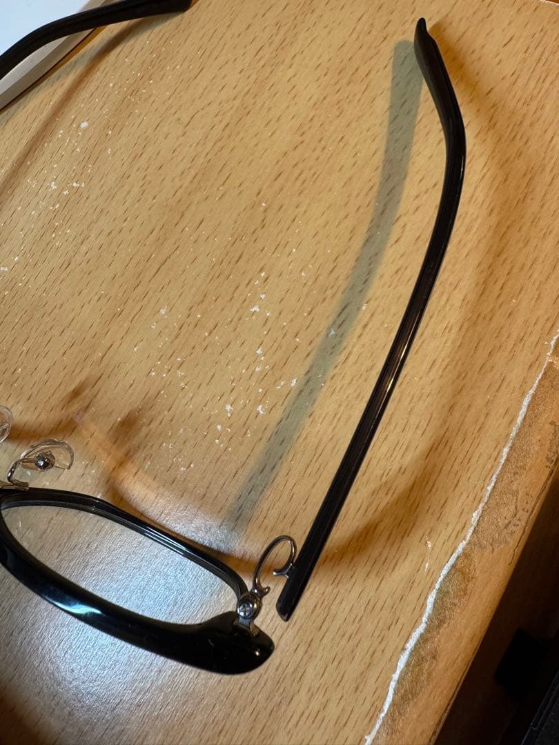 999.9 フォーナインズ　ブラックフレーム メガネ　NP-770