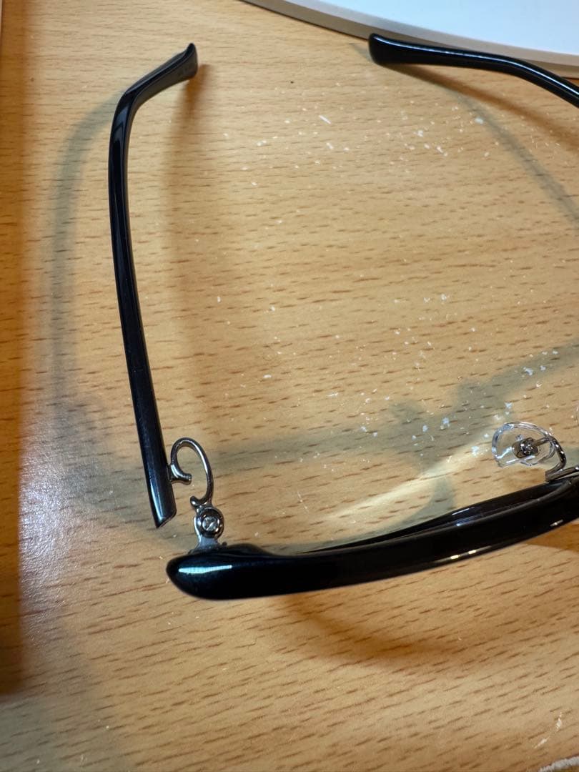 999.9 フォーナインズ　ブラックフレーム メガネ　NP-770