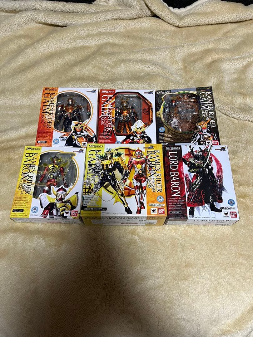 S.H.Figuarts 仮面ライダー鎧武 ガイムアーマードライダー２２体セット