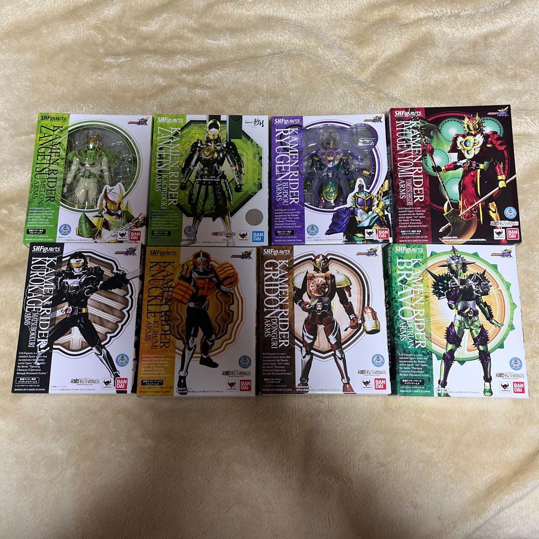 S.H.Figuarts 仮面ライダー鎧武 ガイムアーマードライダー２２体セット