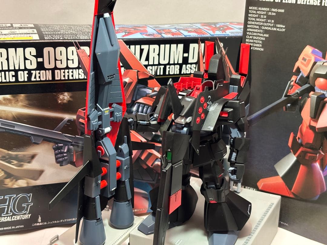 HG リックディアス・シュトゥッツァー 塗装完成品 - メルカリ