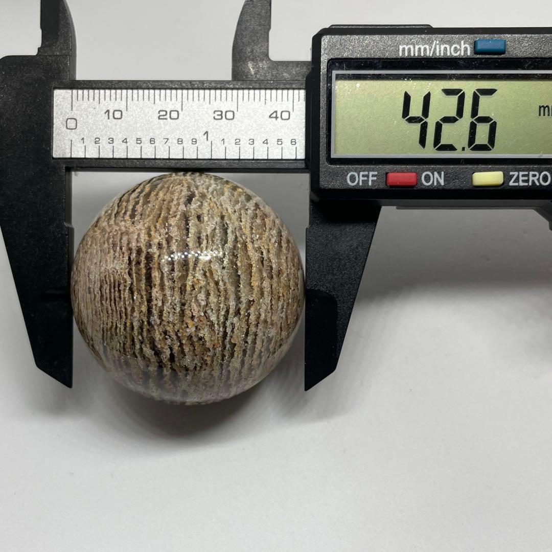 天然石スフィア 7個セット (ライト台座付き)