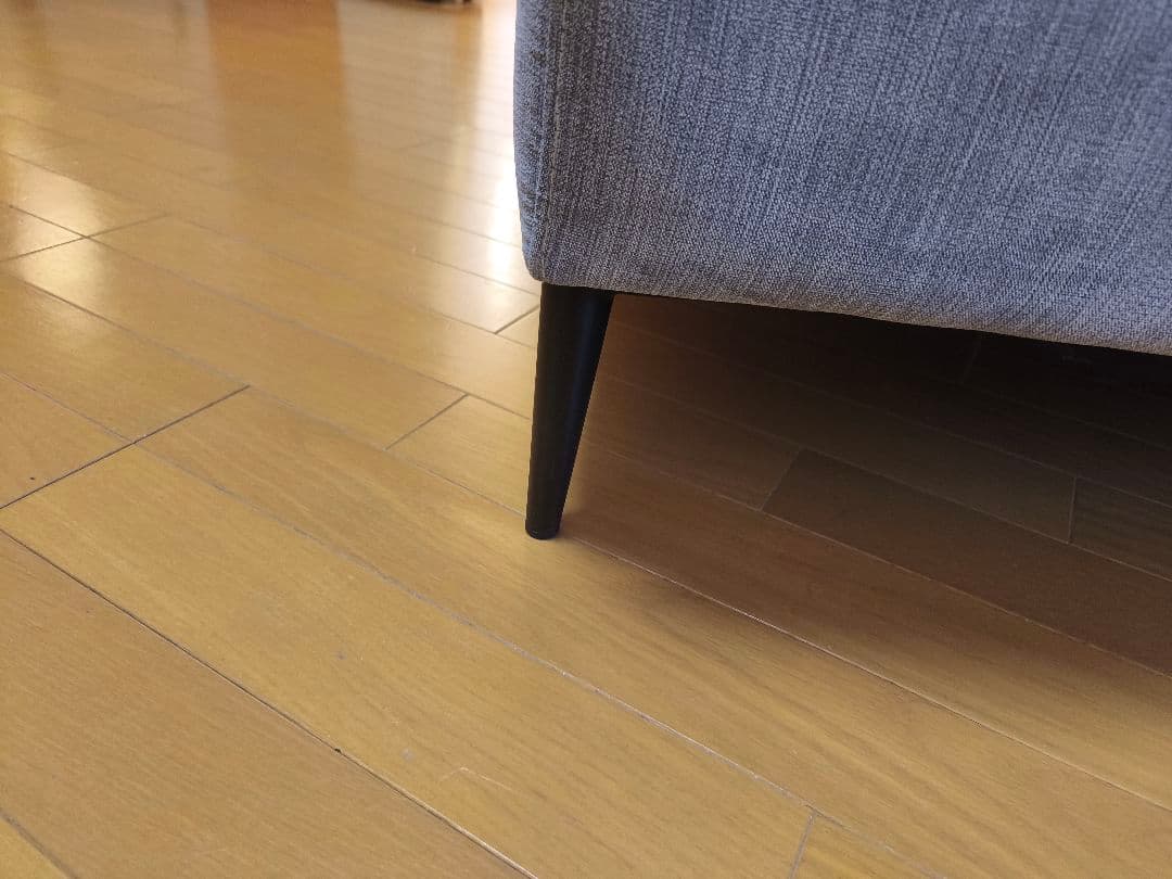 【引取り限定】2人掛け布張りソファ（サザーラ GY） ニトリ NITORI