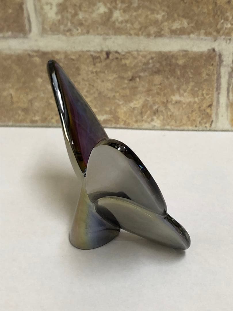 Baccarat バカラ ラッキーバタフライ スカラベブルー