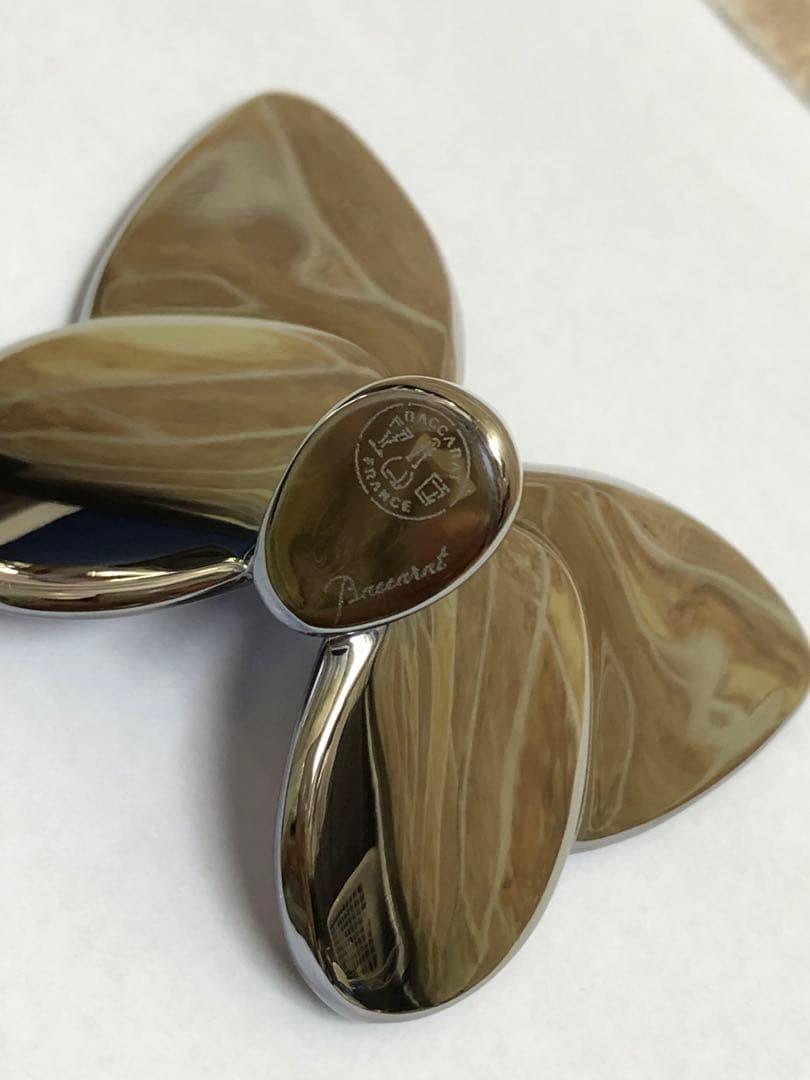 Baccarat バカラ ラッキーバタフライ スカラベブルー