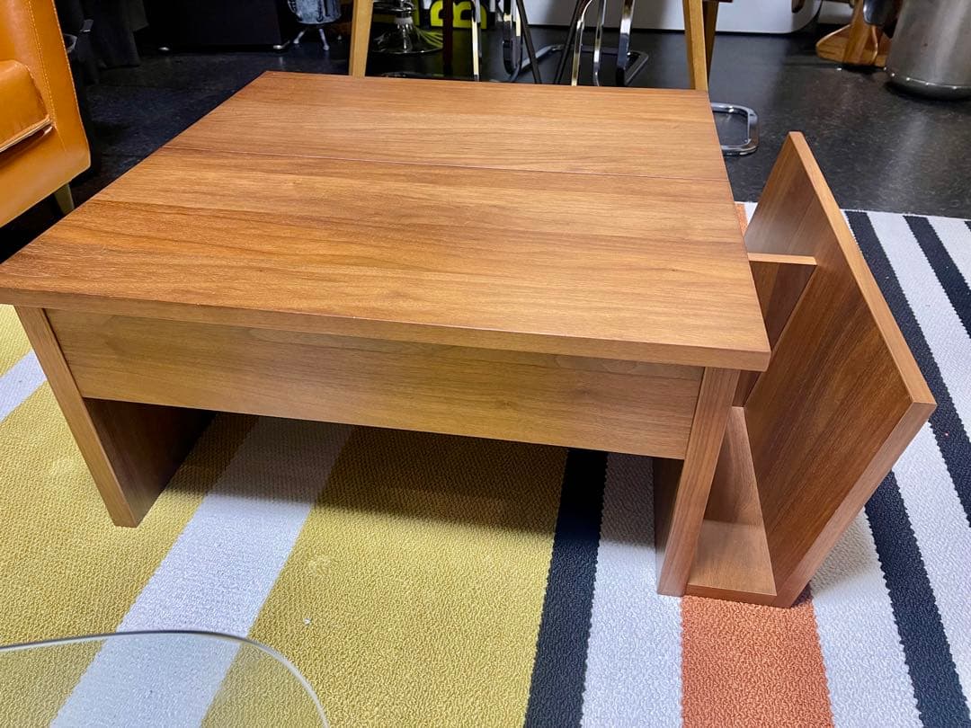 モリタインテリア トーノ・レック コーヒーテーブル リフトアップ 日本製 モダン