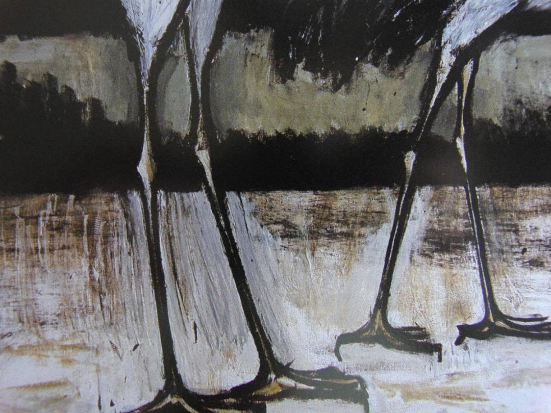 ベルナール・ビュッフェ【LES GRUES D'HOKKAIDO】 - メルカリ