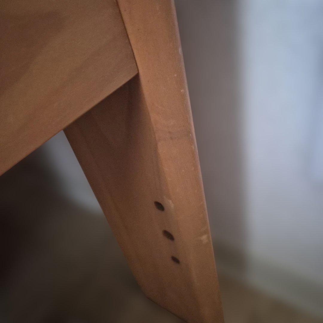 ニトリ　ブラウン 木製 シングルベッドフレーム