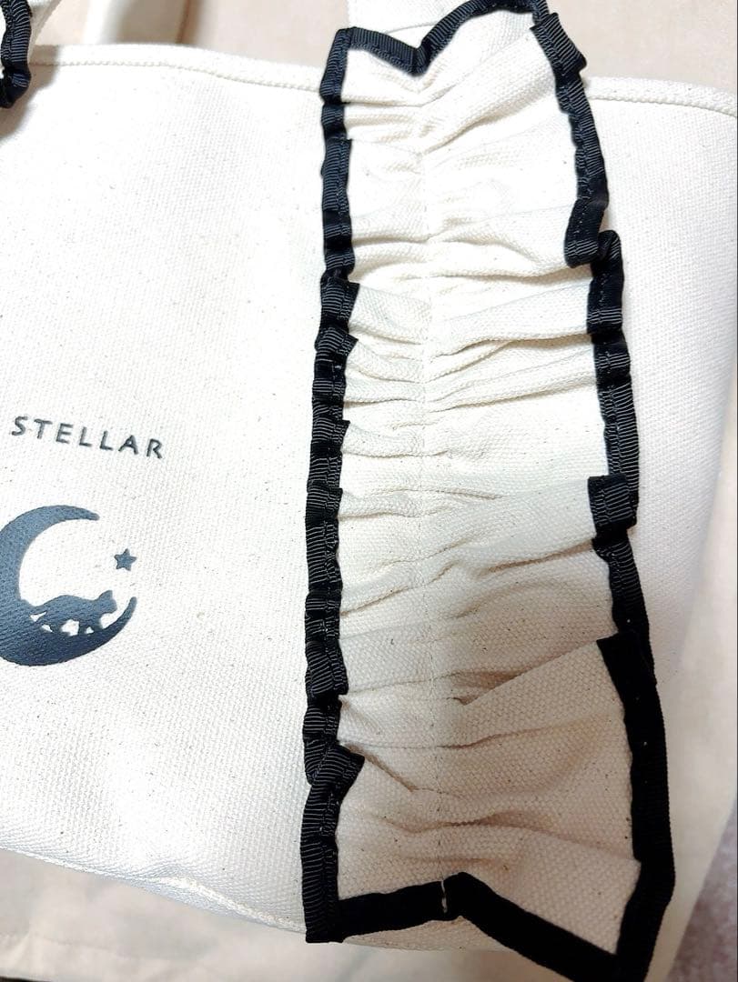 STELLAR ２WAYフリルバッグ 天月 アパレル バッグ ホワイト