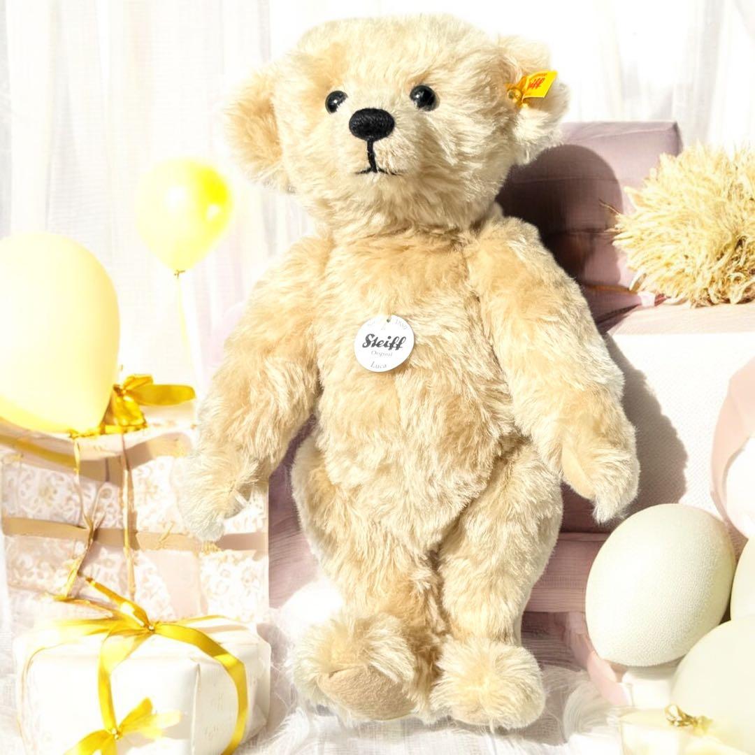 ヤナーヤナ シュタイフ テディベア ルカ ソフトベリー お腹柔らか 証明書