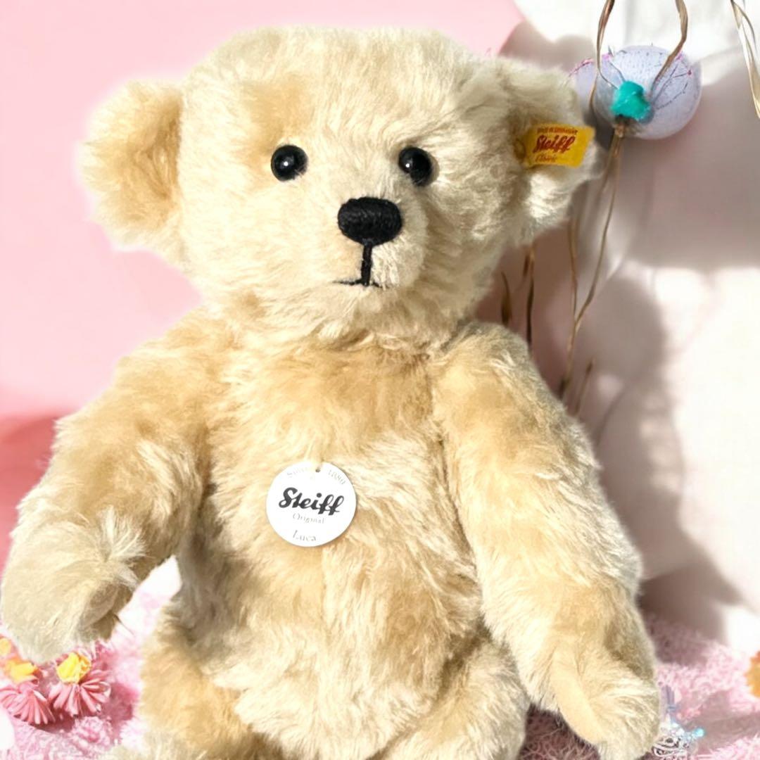 ヤナーヤナ シュタイフ テディベア ルカ ソフトベリー お腹柔らか 証明書