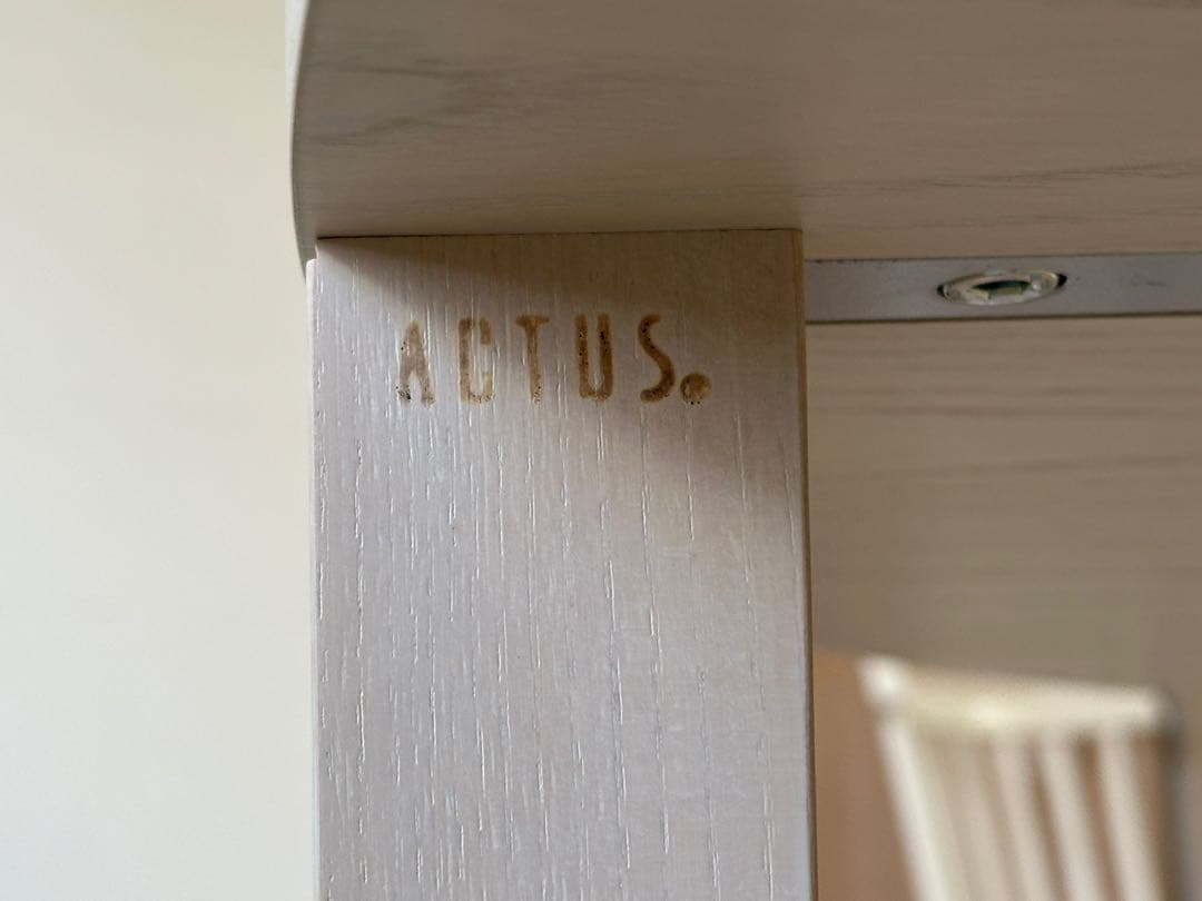 美品】アクタス FBシリーズ ダイニングテーブル 円形 ラウンド - メルカリ