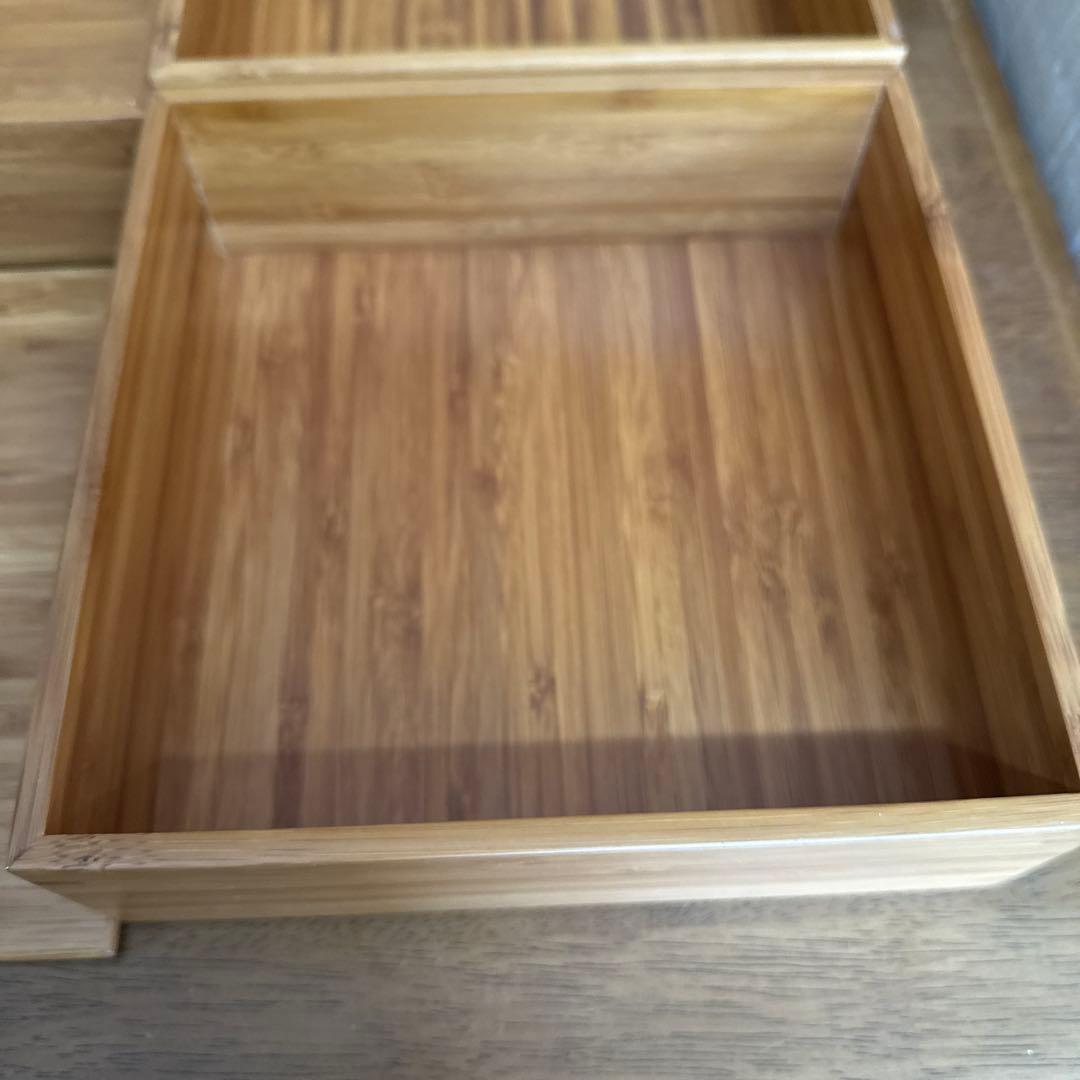 Rさま専用　公長齋小菅6.5寸三段重箱　未使用　曲げわっぱ