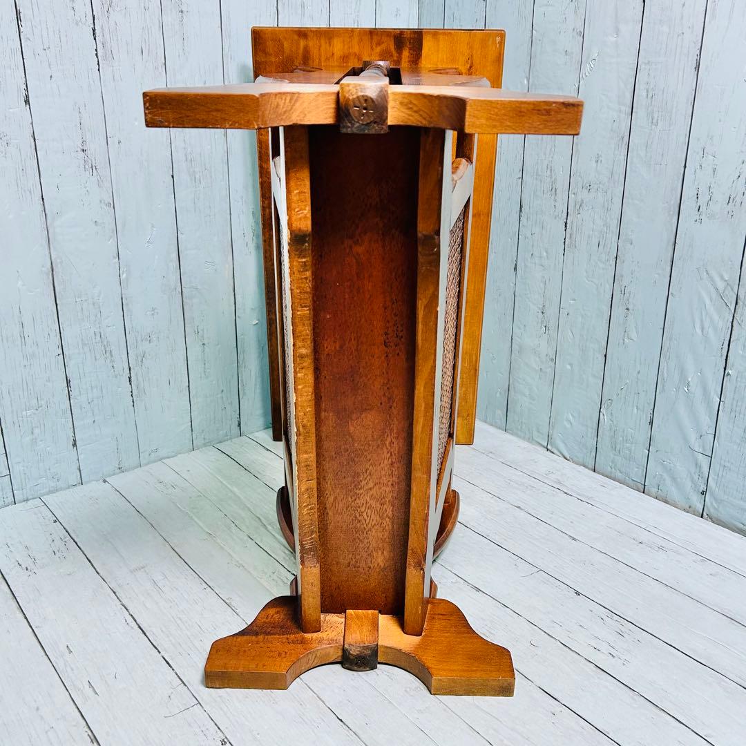 カリモク　karimoku オールド　サイドテーブル　マガジンラック　昭和レトロ