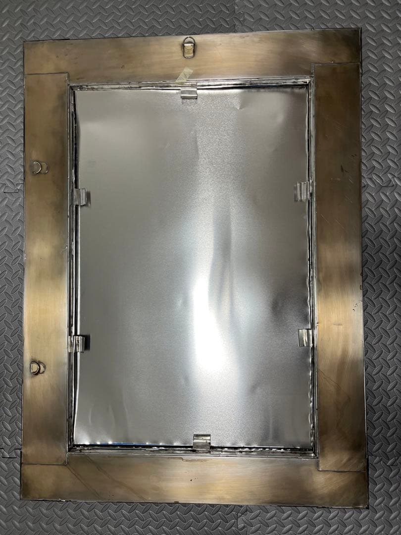 メキシコ　ブリキタイルミラー