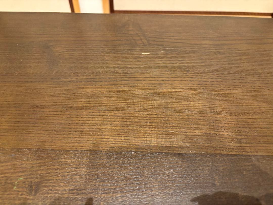 無印良品木製ローテーブルタモ材ブラウン