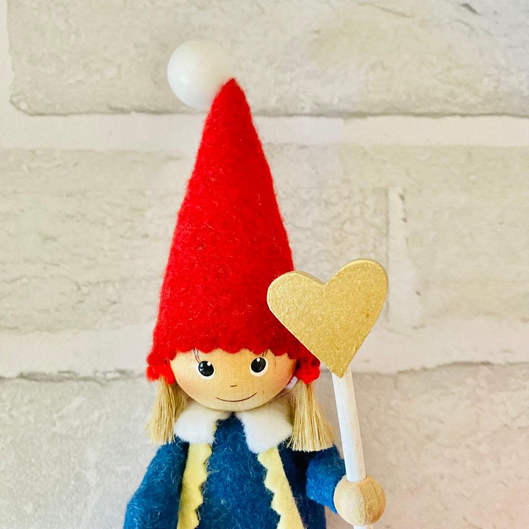 ノルディカニッセ チボリ サンタ 女の子 ステッキ 星 ハート 2体セット