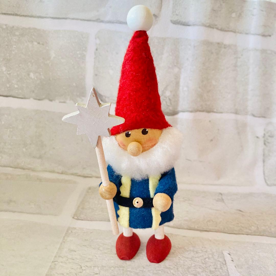 ノルディカニッセ チボリ サンタ 女の子 ステッキ 星 ハート 2体セット