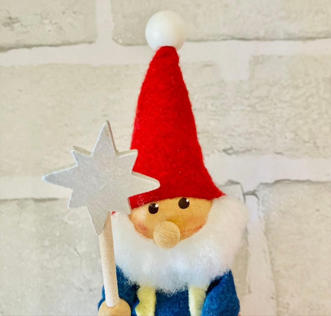 ノルディカニッセ チボリ サンタ 女の子 ステッキ 星 ハート 2体セット