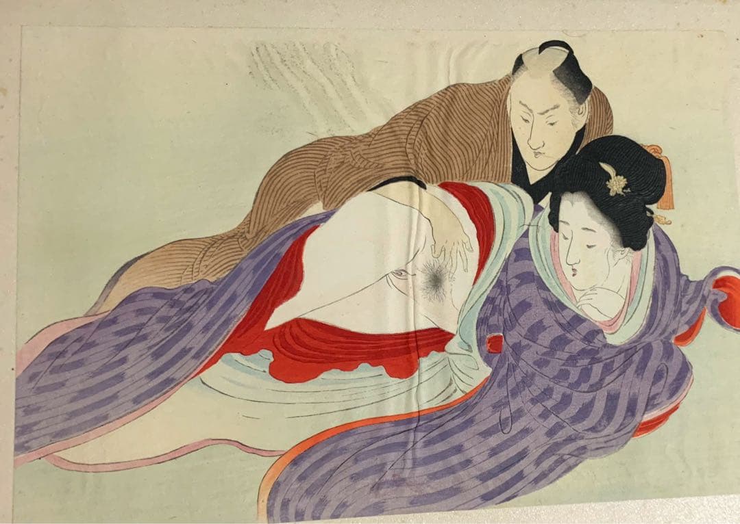 春画 枕絵十ニ図