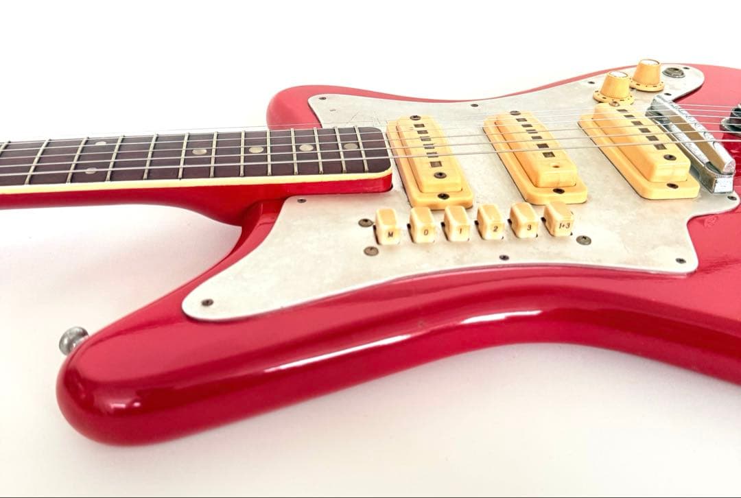 希少】Pleasant SEL-220ビザールギター エレキギター プリザント