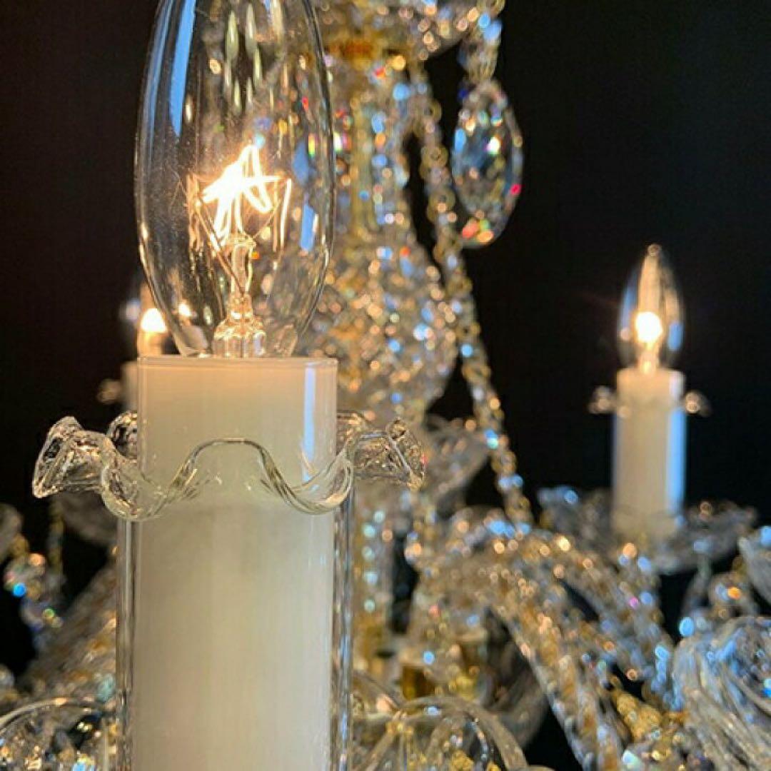 ART.082/6 PRC　６灯シャンデリア チェコ製PRECIOSA