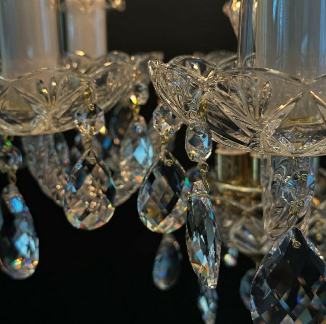 ART.082/6 PRC　６灯シャンデリア チェコ製PRECIOSA