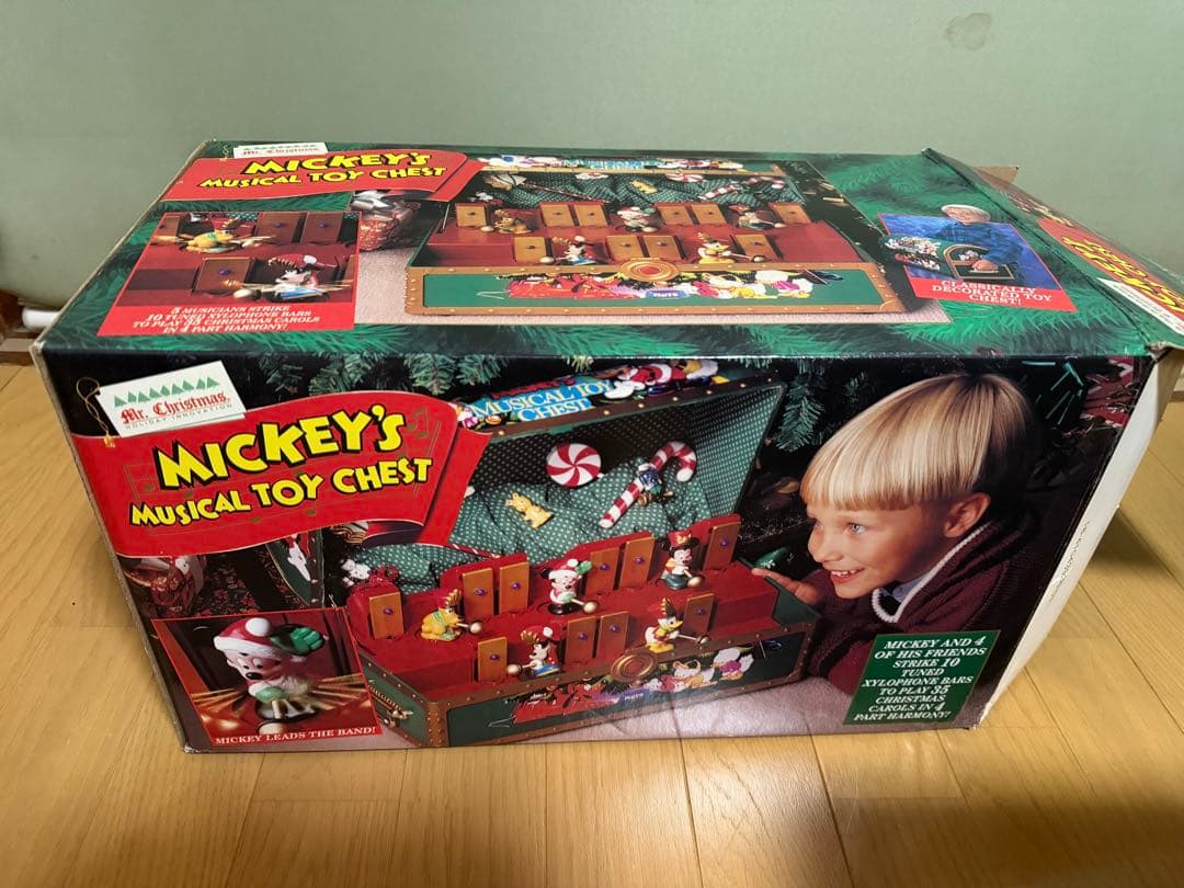 【ミッキーズ ミュージカルトイチェスト 】Xmas オルゴール