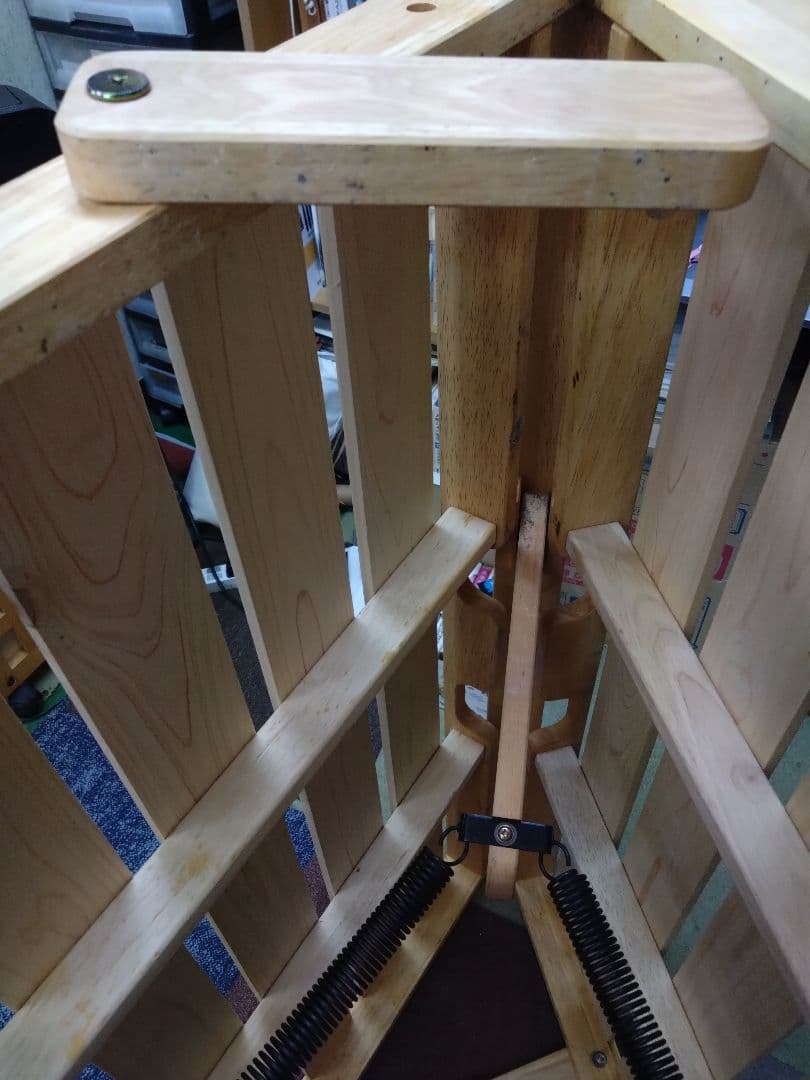 中居木工　ひのきスノコマット 折りたたみマット スプリング付き②