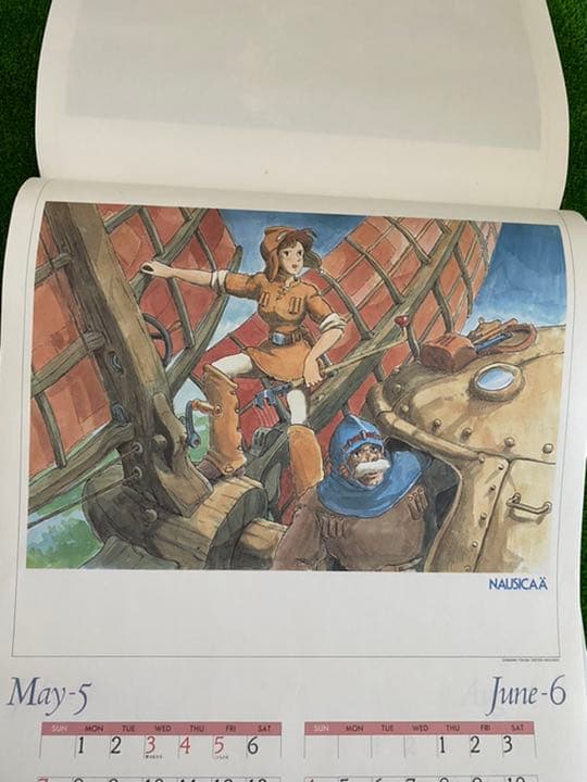 【激レア】風の谷のナウシカ　1989年カレンダー　ジブリ　宮崎駿