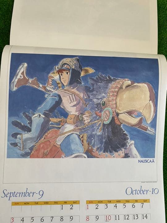 【激レア】風の谷のナウシカ　1989年カレンダー　ジブリ　宮崎駿