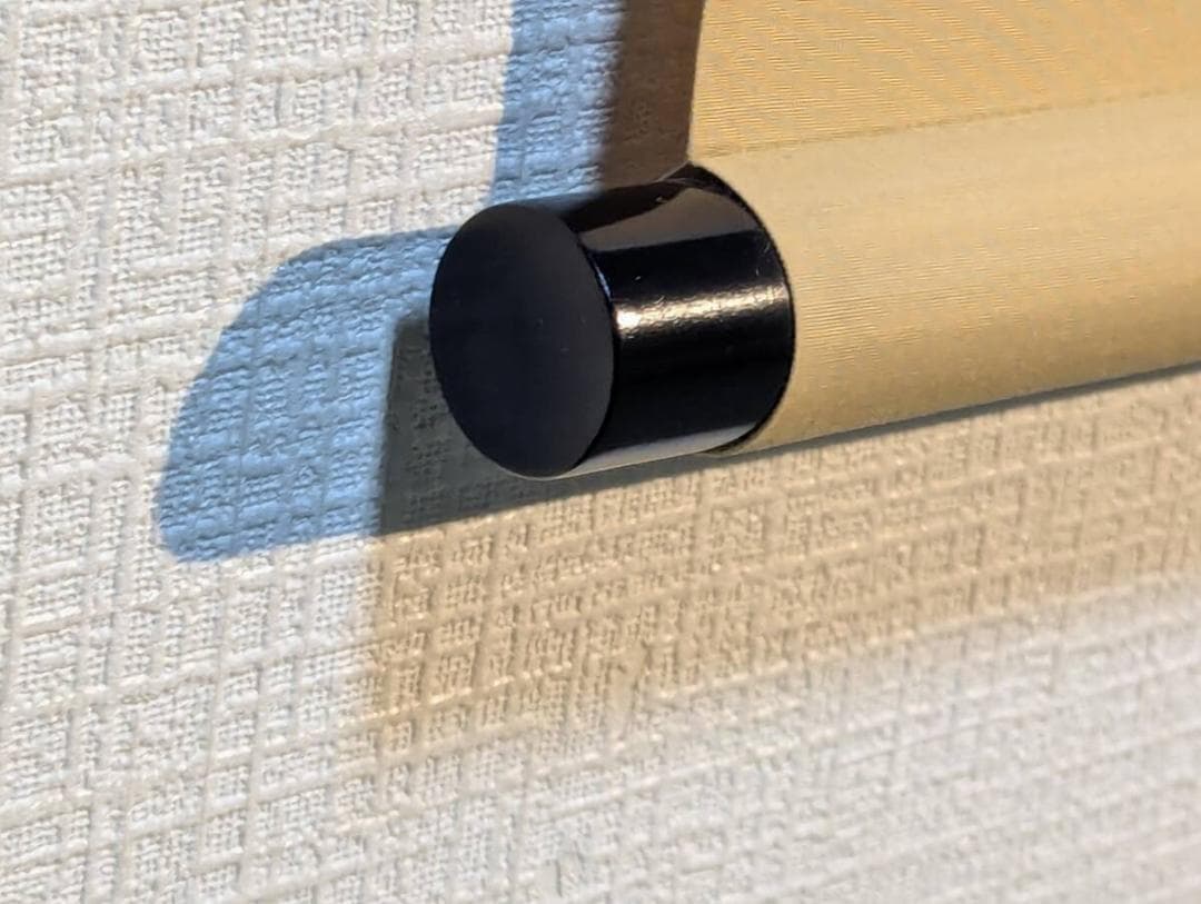 真作】掛軸 力強い筆致の一行書 吉祥の墨跡 堂々たる書道掛軸 共箱入