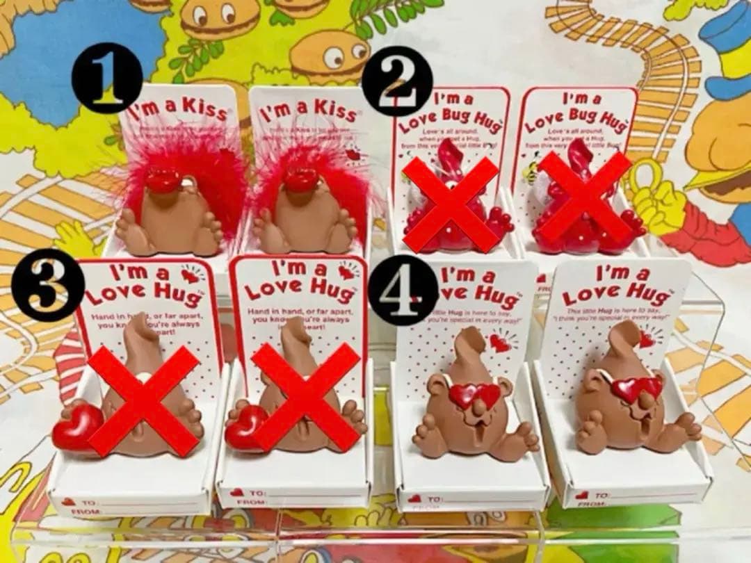 バレンタイン ハグファクトリー 企業物 複合体 フィギュア 置き物