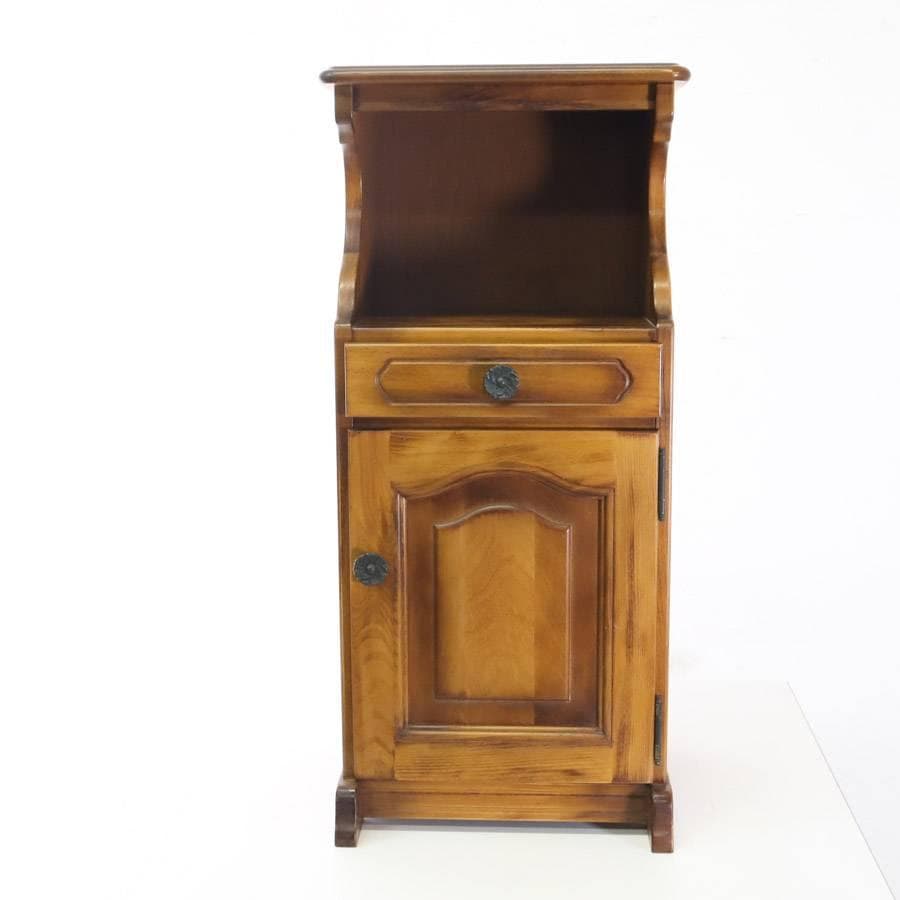 カリモク家具 コロニアル 電話台 玄関ラック 飾り台 花台 引き出し付き