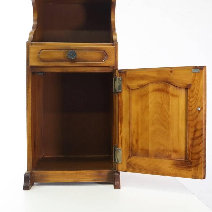 カリモク家具 コロニアル 電話台 玄関ラック 飾り台 花台 引き出し付き