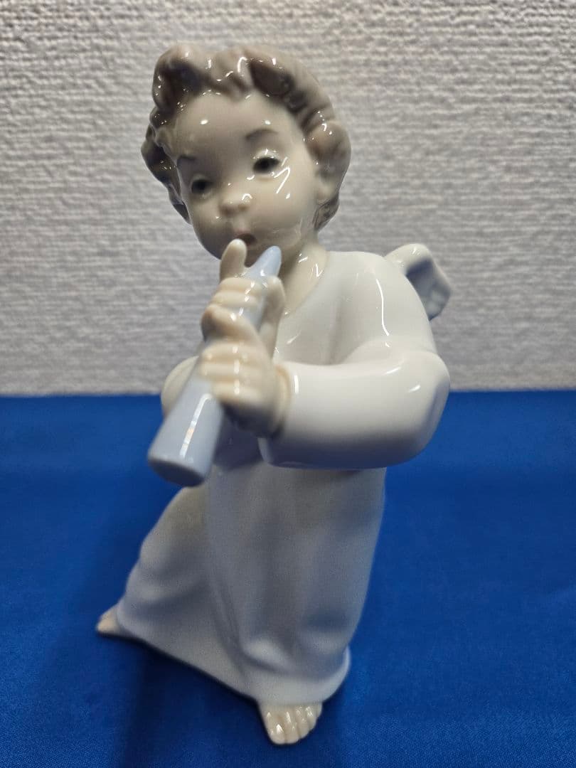 美品　リヤドロ 可愛いフルート 天使　最終値下げ