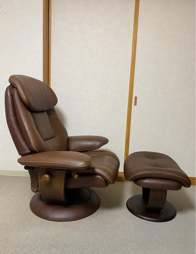 カリモク RU6620 K340リクライニングチェア　セット販売のみ