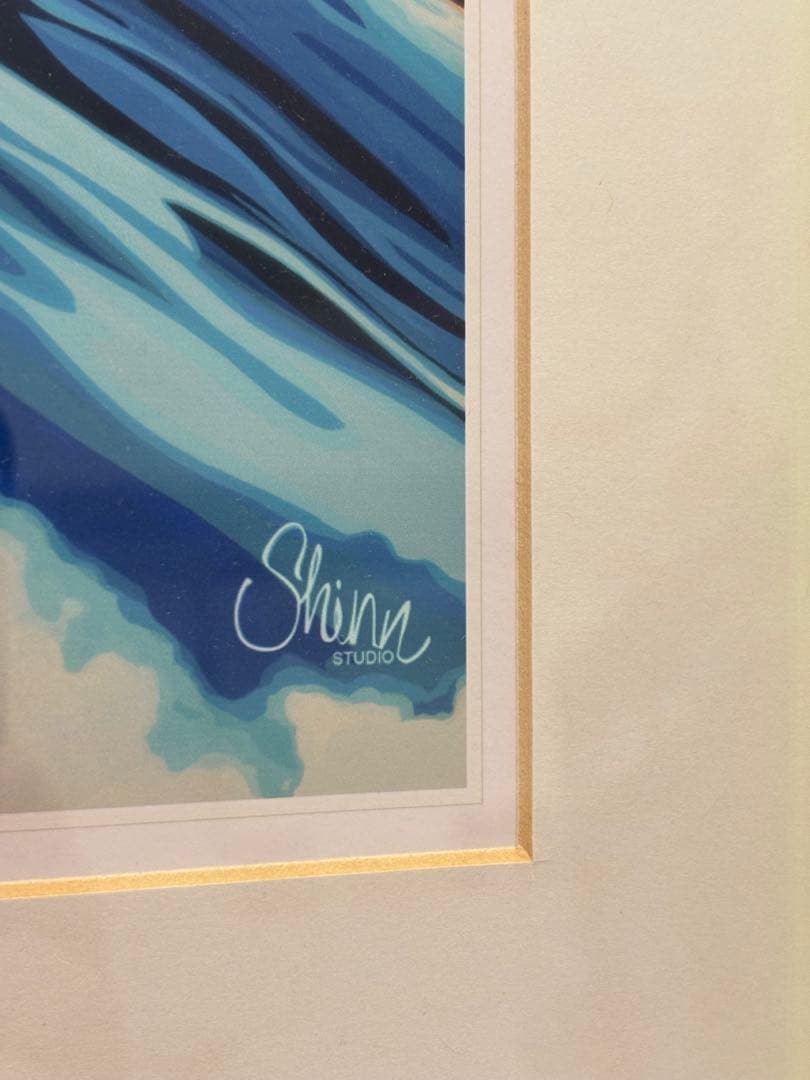 クリスティシンアート、額セット　グリーンルーム ヘザーブラウン