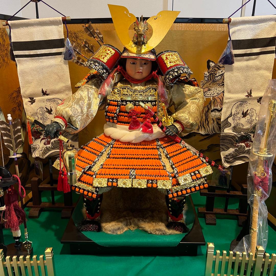 【値下げ】五月人形　3段飾り