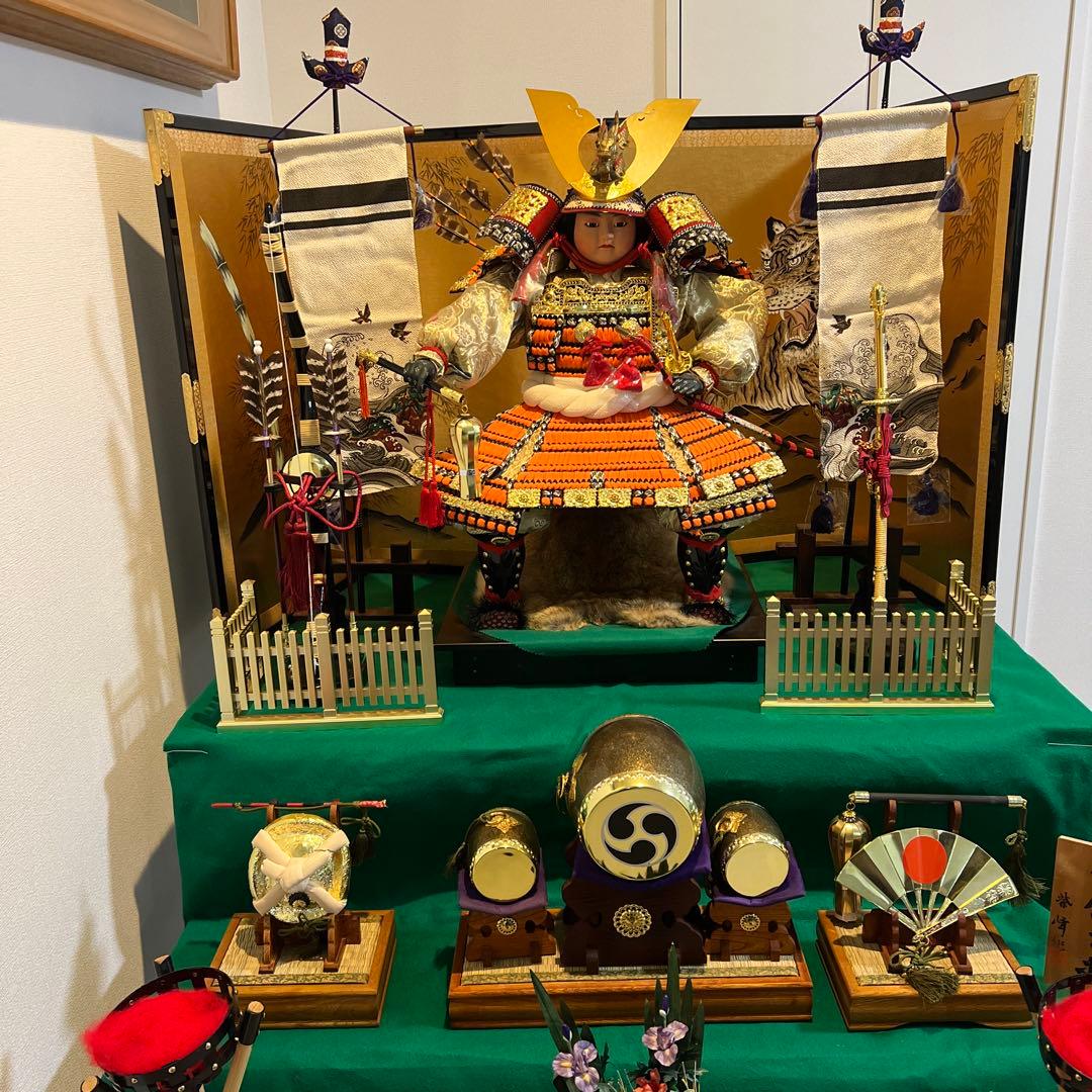 【値下げ】五月人形　3段飾り