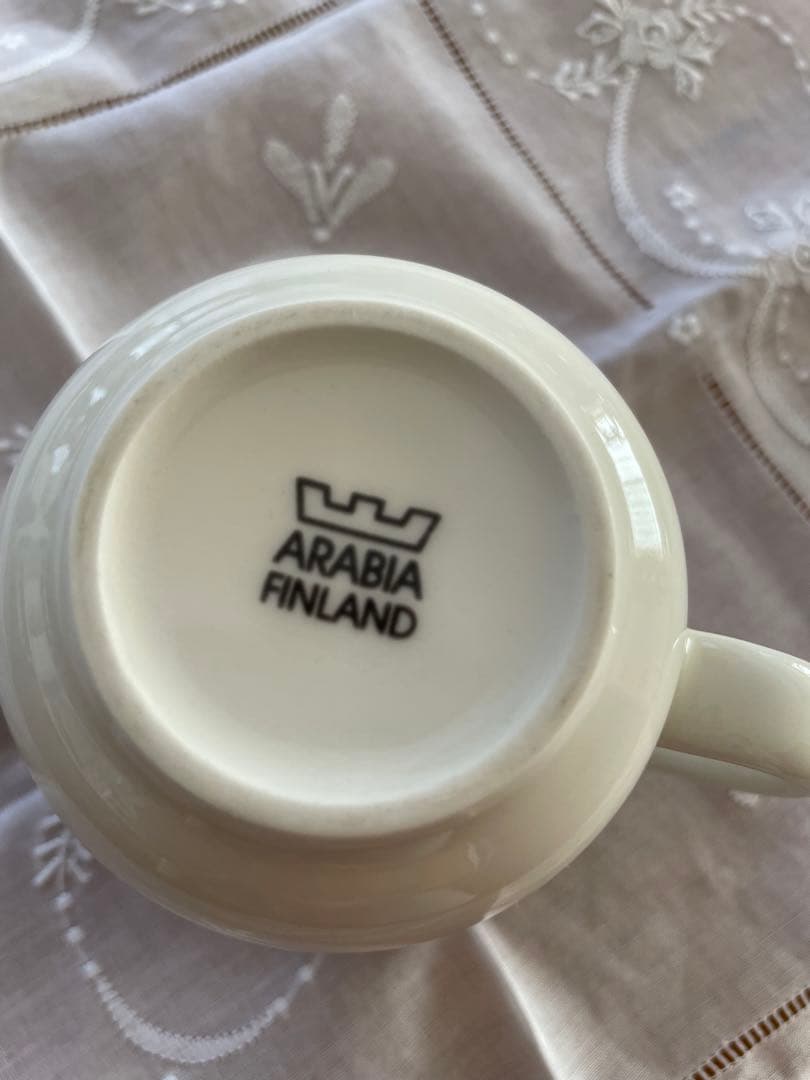 アラビア　ARABIA ムーミン　チルドレン　プレートマグカップ　谷の彗星　廃盤