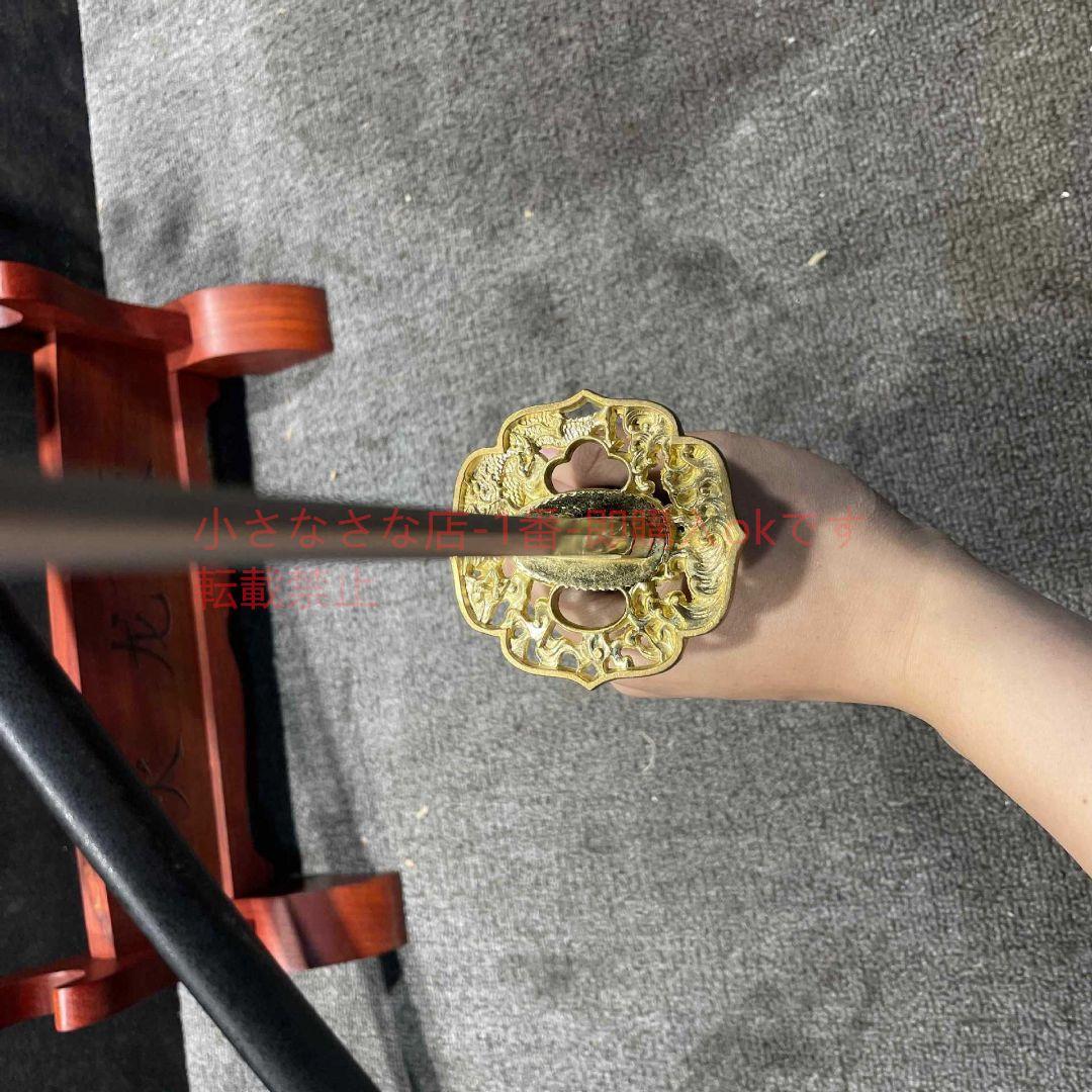 武士打刀29寸ロング1095鋼バージョン波 古兵器 武具 刀装具 日本刀 居合刀