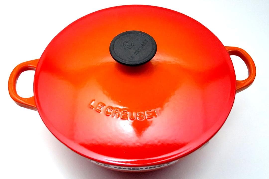 料理好きの人の　絶対必需品 新品未使用品　ル・クルーゼ 　マーミット　オレンジ