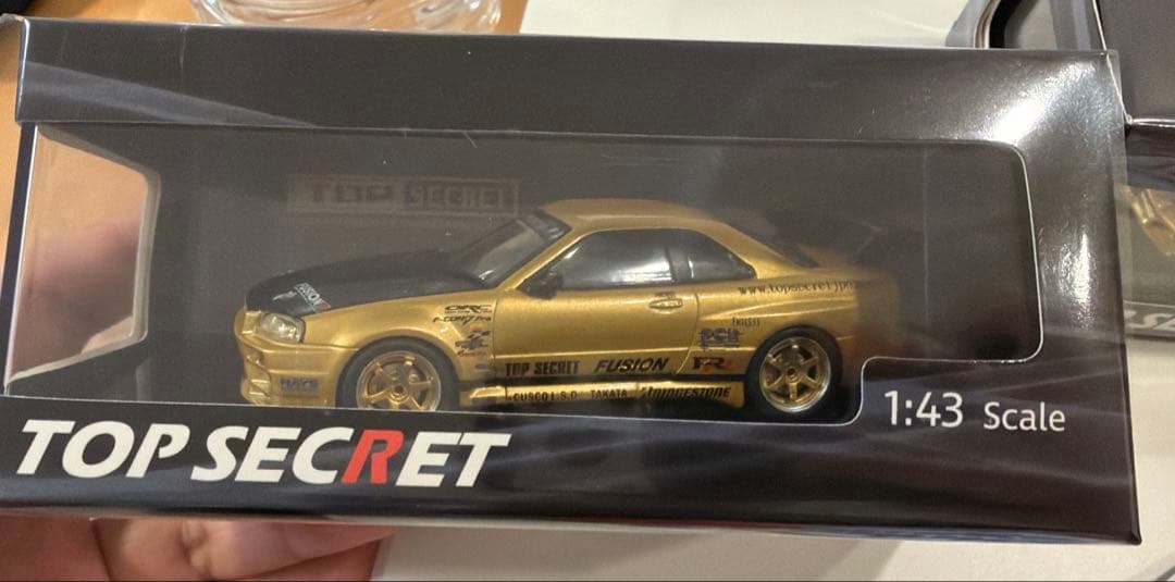 東京オートサロン202限定 「ixo TOP SECRET R34 Gold」 - メルカリ