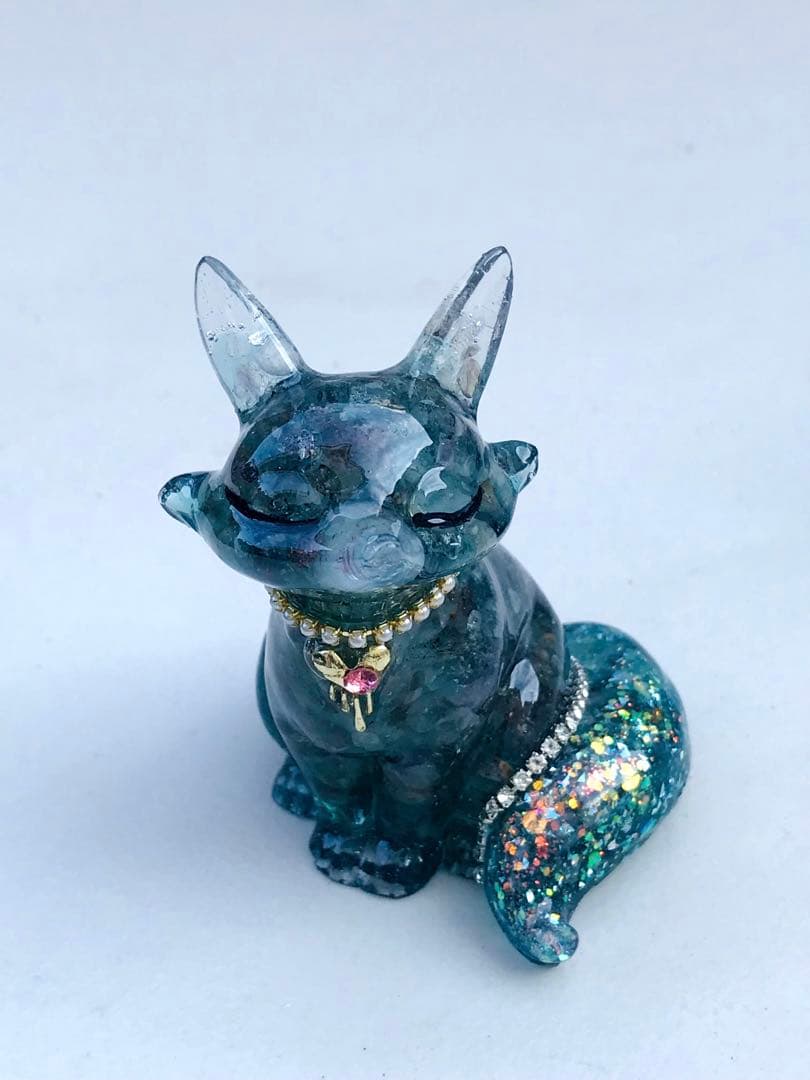 オルゴナイト狐さんNo.405