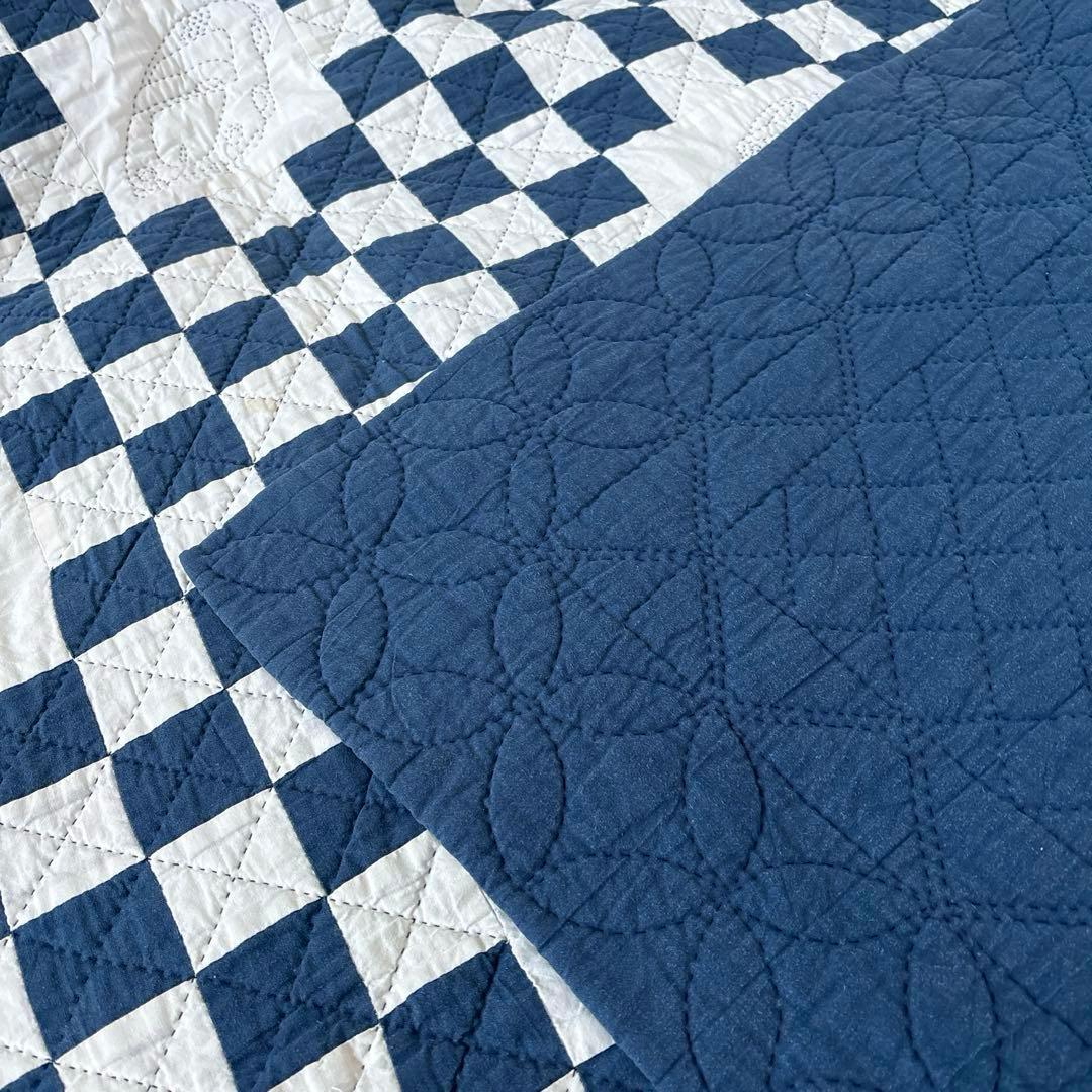 ♦︎ポルシェ356デザイン ハンドメイドパッチワーク ベッドカバー